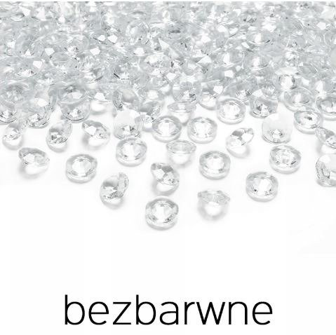 Diamentowe konfetti 12mm Kryształ Svarovski 100szt - bezbarwne