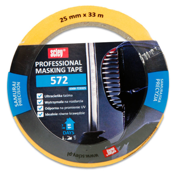 Taśma maskująca samurajska 572 - Renesans 25mmx33m