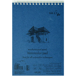 Blok akwarelowy na spirali A4 280g 35ark, SM-LT