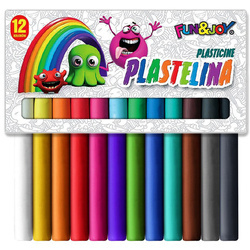 Plastelina Fun&Joy 12 kolorów
