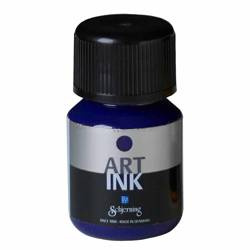 Tusz rysunkowy do kaligrafii Schjerning - niebieski