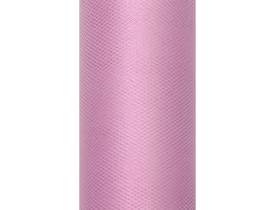 Tiul dekoracyjny na rolce 30cm 9m - 081P pudrowy róż