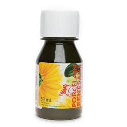 Farba do malowania gliny, ceramiki, porcelany Renesans 50ml sepia