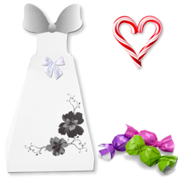 Pudełko na cukierki 13x7x4cm