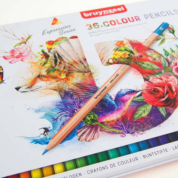 Zestaw kredek ołówkowych 36 szt. Bruynzeel Expression