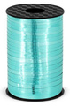 Wstążka świąteczna metalizowana do pakowania 5mm - 225m turkusowa