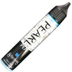 Perełki w płynie Schjerninga konturówka 3D 28ml -  1067 turquoise