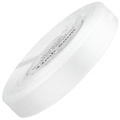 Wstążka satynowa biała 12mm - 32mb