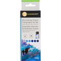 Zestaw tuszy do kaligrafii Ocean Manuscript 6x7ml odcienie niebieskie