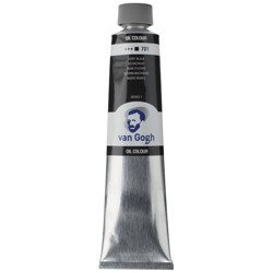 Farba olejna Talens Van Gogh 200 ml - 701 Ivory black