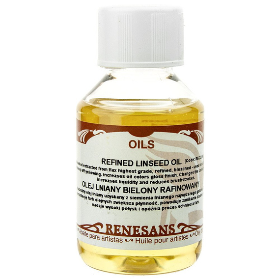 Olej lniany Renesans 100 ml bielony rafinowany