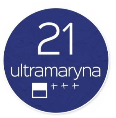 Farba akrylowa Renesans 200ml - 21 błękitna ultramaryna