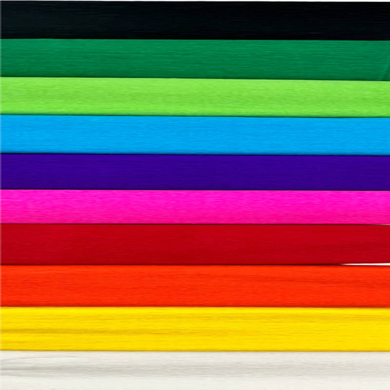 Bibuła marszczona 25x200cm 10 kolorów