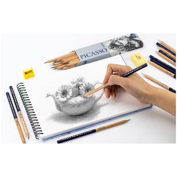 Ołówek grafitowy Phoenix - Picasso 8B