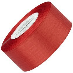 Wstążka satynowa czerwona 50mm - 32mb