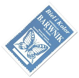 Barwnik do tkanin 10g Biel i Kolor 14 błękitny
