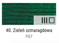 Farba olejna Renesans 60ml Olej For Art - 40 Zieleń szmaragdowa