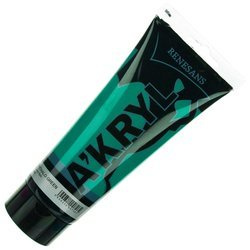 Farba akrylowa Renesans 200ml - 16 zieleń ftalo