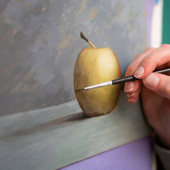 Blok do farb akrylowych Loveart 230g - A4