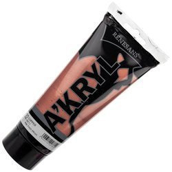 Farba akrylowa metaliczna Renesans 200ml - 32 miedź