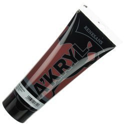 Farba akrylowa Renesans 200ml - 25 ziemia brunatna - brązowa