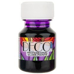 Farba do szkła witrażowa Deco 30ml - 129 fiolet
