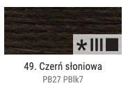 Farba olejna Renesans 60ml Olej For Art - 49 Czarny Avorio