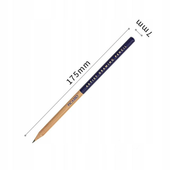 Zestaw do rysowania Phoenix - Ołówki 10szt., Blok szkicownik