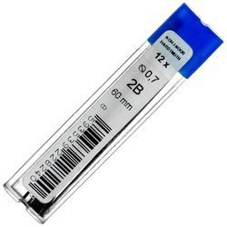 Wkłady do ołówka 2B 12szt. 0,7mm Koh-I-Noor