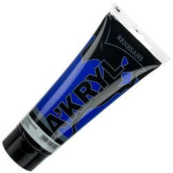 Farba akrylowa Renesans 200ml - 21 błękitna ultramaryna