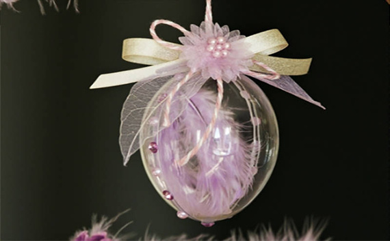 Jajko plastikowe akrylowe 10 cm