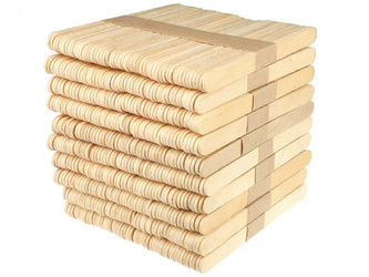 Patyczki kreatywne naturalne - Loveart 500szt