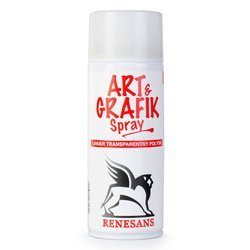 Werniks lakier do farb akrylowych w sprayu 400ml - połysk