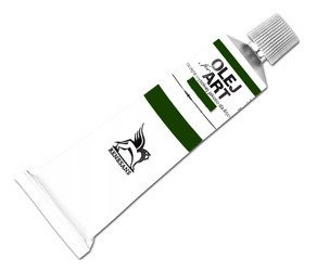 Farba olejna Renesans 60ml Olej For Art  - 41 Zieleń Hooker