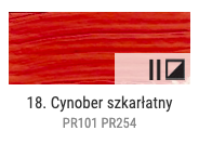 Farba olejna Renesans 60ml Olej For Art - 18 Cynober naturalny