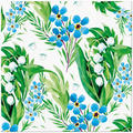 Serwetka do Decoupage 33x33cm - Myosotis