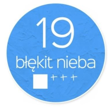 Farba akrylowa Renesans 200ml - 19 błękit nieba