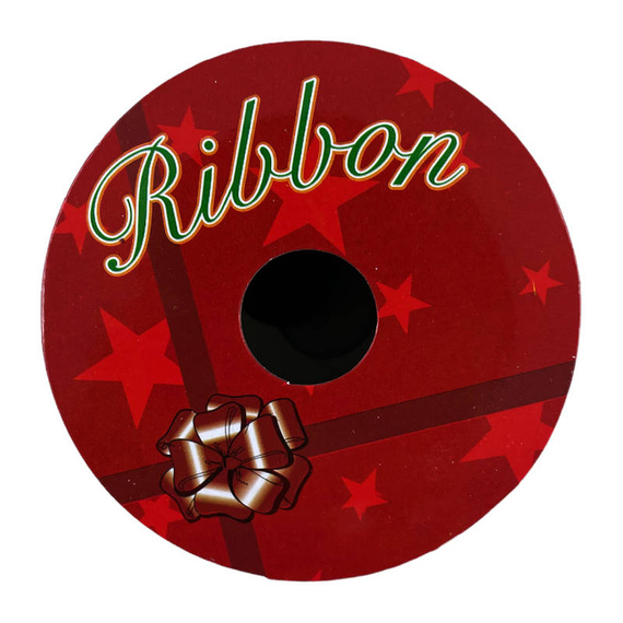 Wstążka ozdobna do prezentów  38mm x 3m - srebrna siateczka