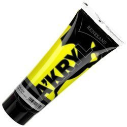 Farba akrylowa Renesans 200ml - 04 żółć cytrynowa