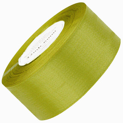 Wstążka satynowa oliwkowa 50mm - 32mb