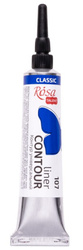 Farba akrylowa konturowa Rosa Talent 20ml Niebieska