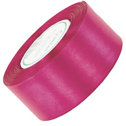 Wstążka satynowa int. różowa 50mm - 32mb