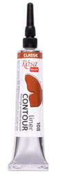 Farba akrylowa konturowa Rosa Talent 20ml Brązowa