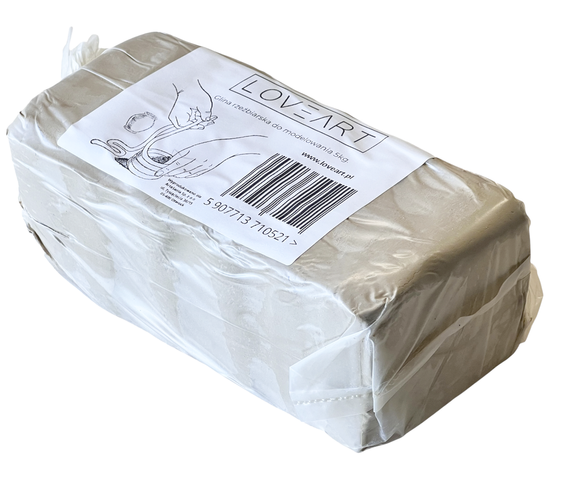 Zestaw rzeźbiarski Glina 5kg Narzędzia do modelowania 6 elementów