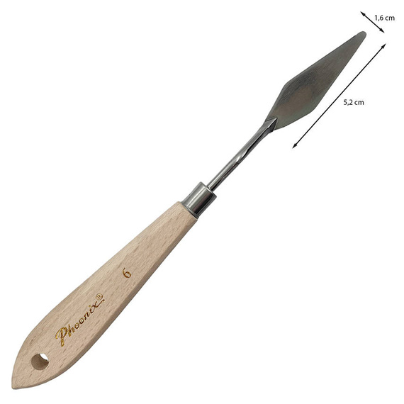 Szpachelka malarska do farb - nr 6