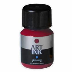 Tusz rysunkowy do kaligrafii Schjerning - czerwony