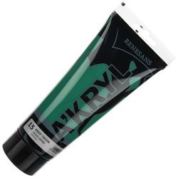 Farba akrylowa Renesans 200ml - 15 zieleń ciemna