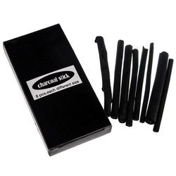 Węgiel naturalny kreślarski pręciki 8 szt. 3-8 mm