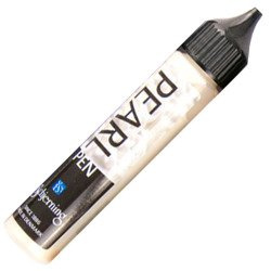 Perełki w płynie Schjerninga konturówka 3D 28ml - 1004 ivory