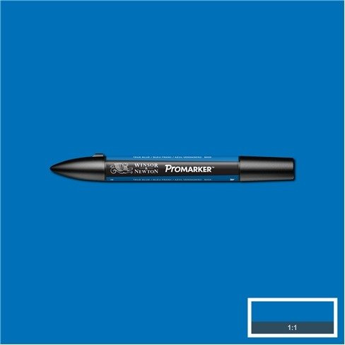 Promarker Winsor&Newton TRUE BLUE  153 niebieski